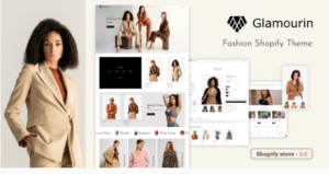 Glamourin - Fashion Store Shopify Theme