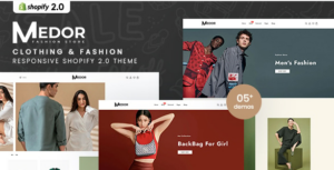 Medor - Clothing & Fashion Shopify 2.0 Theme