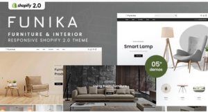 Funika - Furniture & Interior Responsive Shopify 2.0 Theme