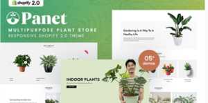 Panet - MultiPurpose Plant Store Shopify 2.0 Theme