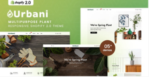 Urbani - MultiPurpose Plant Store Shopify 2.0 Theme
