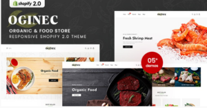 Oginec - Organic & Food Store Shopify 2.0 Theme