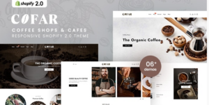 Cofar - Coffee Shops & Cafes Shopify 2.0 Theme