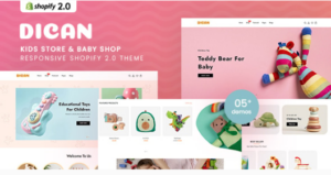 Dican - Kids Store & Baby Shop Shopify 2.0 Theme
