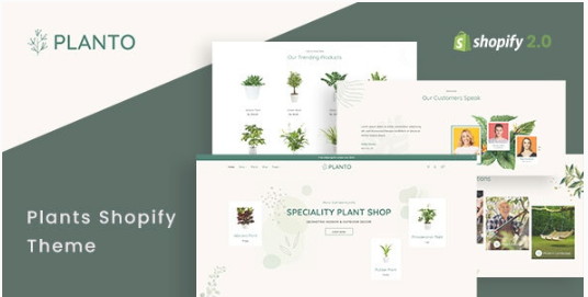Planto - Shopify Gardening Shop