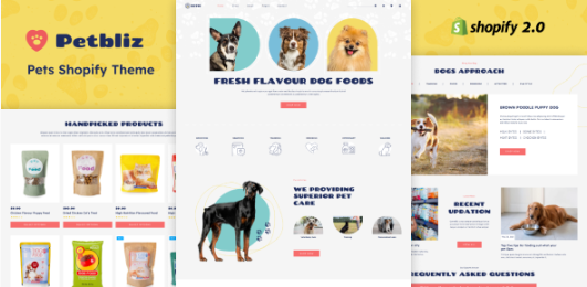 Pet bliz - Shopify Pets Shop