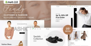 Fendy - Clothing & Fashion Responsive Shopify Theme