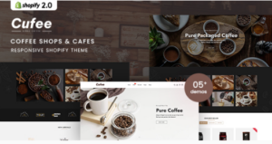 Cufee - Coffee Shops & Cafes Shopify 2.0 Theme