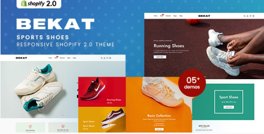 Bekat - Sports Shoes Responsive Shopify 2.0 Theme