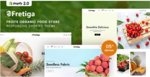 Fretiga - Fruits Organic Food Shopify 2.0 Theme