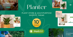 Planter - Multipurpose Sections Shopify Theme 1.0.0