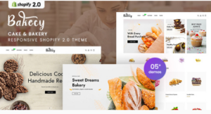 Bakecy - Cake & Bakery Responsive Shopify 2.0 Theme