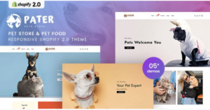 Pater - Pet Store & Pet Food Responsive Shopify 2.0 Theme