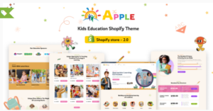 AforApple - Kids School Education & Online Courses Shopify Theme