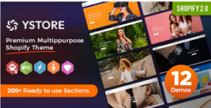 YStore - Multipurpose Fashion Shopify Theme OS 2.0