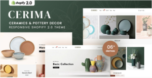 Cerima - Ceramics & Pottery Decor Shopify 2.0 Theme
