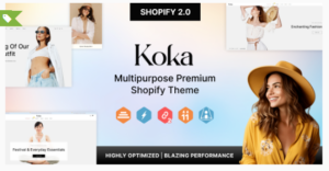 Koka - Linen Fashion & Cloth Shopify Theme