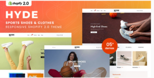 Hyde - Running Shoes, Sports Shoes & Clothes Shopify 2.0 Theme