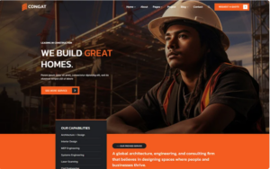 Congat – Construction & Building Website Template