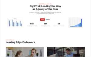 DigitTrek | Digital Marketing Agency HTML Website Template