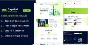 Capatel – Solar Energy HTML Template