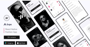 Evelin - React Native Fashion Store App | Expo SDK 45.0.0