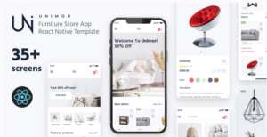 Unimor - Furniture Store React Native App | CLI 0.71.4