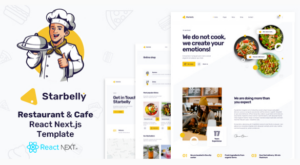 Starbelly - Restaurant React NextJS Template