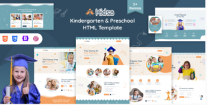 Kidsa - Kindergarten & School HTML5 Template