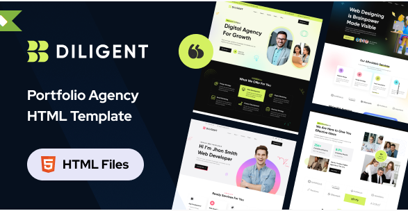 Diligent - Creative Agency & Portfolio HTML Template