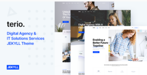 Terio - Digital Agency & IT Services Jekyll Theme