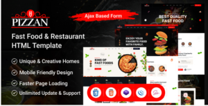 Pizzan - Fast Food and Restaurant HTML Template