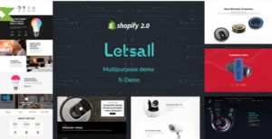 Letsall - Single Product Shop Shopify Theme