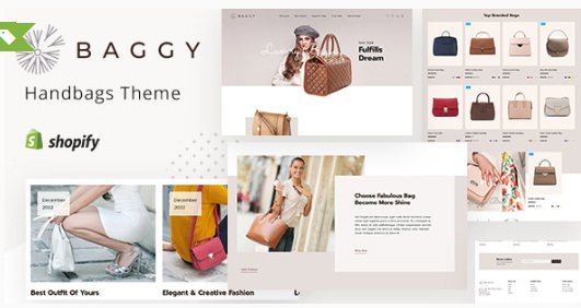 Baggy - Fashion Store, Handbags Shopify Theme
