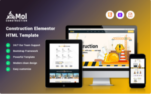 Amol - Construction Website Template