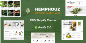 Hemphouz - Medical Cannabis Shopify Store Theme