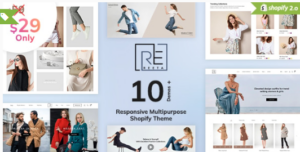 Reeta - 10 Demos Multipurpose 2.0 Shopify Theme