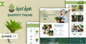 Gordon - Responsive Gardening Shop Shopify Theme