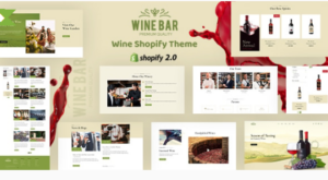WineBar - Wine Alcohol Liquor Shop Shopify Theme