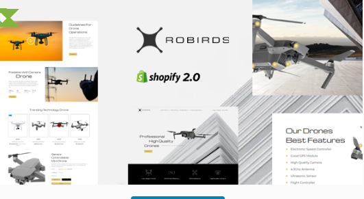 Robirds - Minimal Single Product Shopify Theme