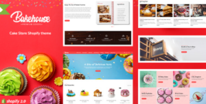 Bakehouse - Bakery, Cake Shop Shopify 2.O Theme