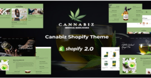 Cannbiz - Medical Cannabis Shopify Store