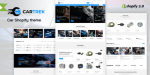 Car trek - Auto, Car Spare Parts Shopify Theme
