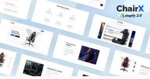 Chairx - Apps, Single Product Shopify Theme