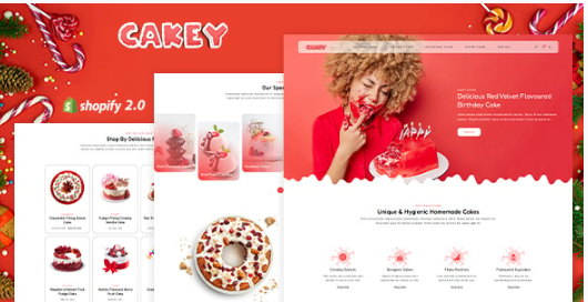 Cakey - Cake Shop Shopify Store