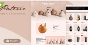 Poterie - Handmade, Ceramic Artist Shopify Theme