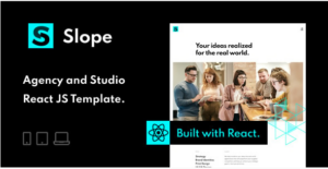Slope – Responsive Agency & Studio React JS Template