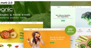 Ognic - Organic & Food Store Shopify 2.0 Theme