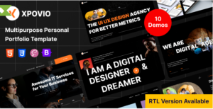 Xpovio- Digital Agency Creative Portfolio