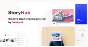 StoryHub - React Gatsby Blog Template